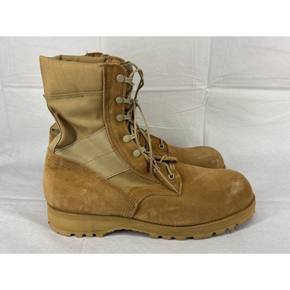 Altama Lace Up Combat Boots Mens Desert Tan Suede Hot Weather Military 12 N NWOB